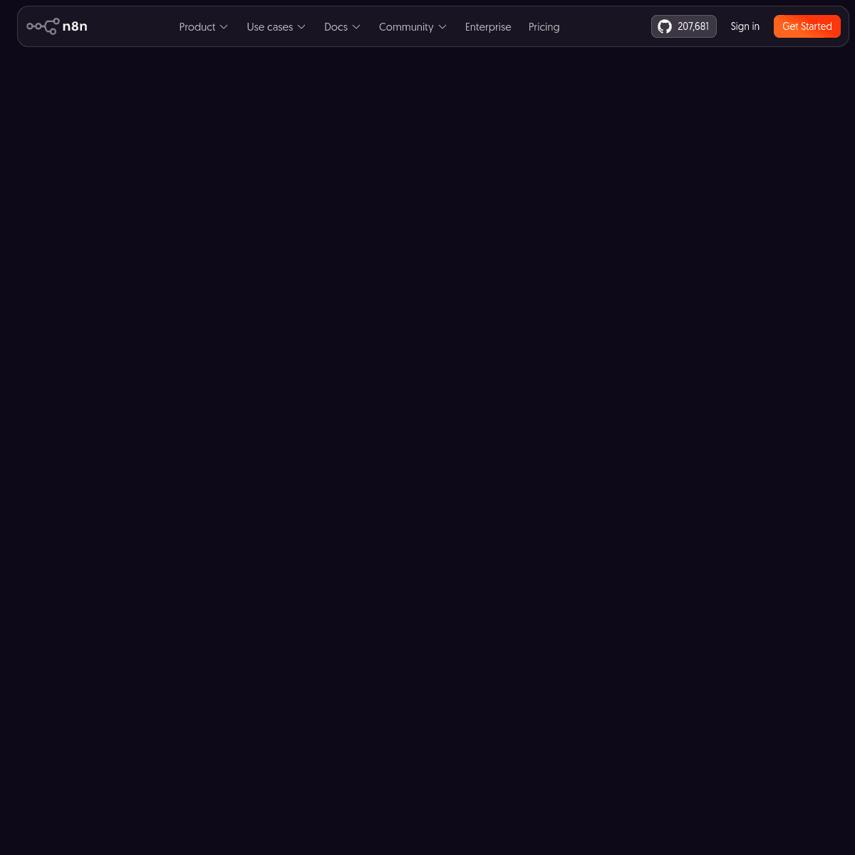 n8n 网站截图