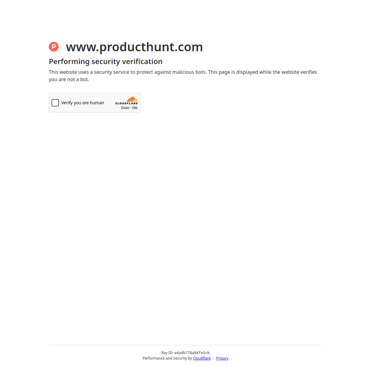 Product Hunt 网站截图